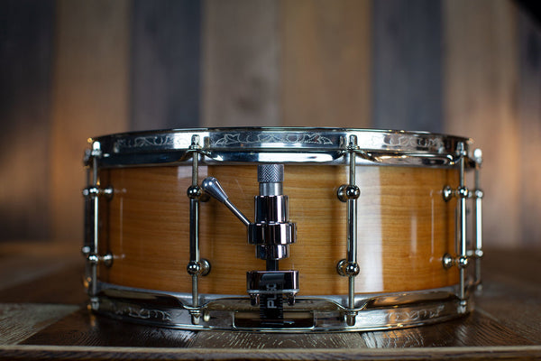 CRAVIOTTO LAKE SUPERIOR TIMELESS TIMBER 14 X 5.5 SOLID BIRCH SNARE DRUM  NO.42 OF 100