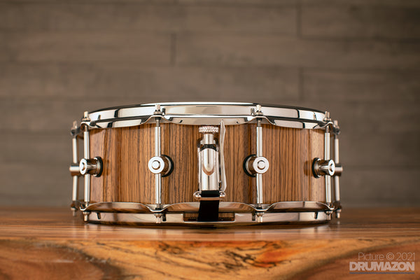 HENDRIX CUSTOM 14 X 5.18 ZEBRAWOOD STAVE SHELL