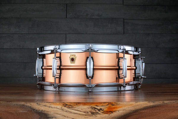 LUDWIG 14 X 5 LC660 SMOOTH COPPER SNARE DRUM – Drumazon