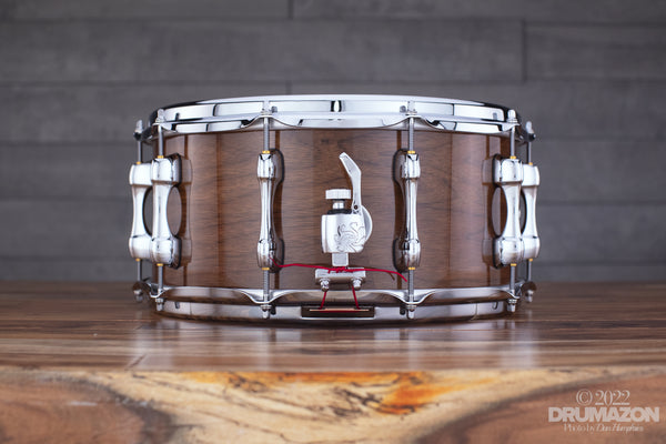 SAKAE OSAKA HERITAGE JAPAN CUSTOM 14 X 6.5 WALNUT SNARE DRUM