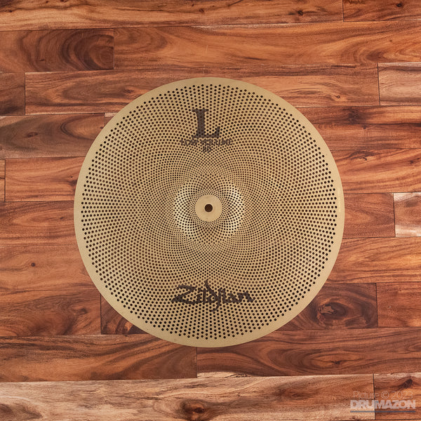 ZILDJIAN L80 LOW VOLUME 348 BOXED LOW NOISE CYMBAL SET (PRE-LOVED)