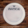 ZEBRA DRUMS 22" REMO P3 SMOOTH WHITE BASS DRUM LOGO HEAD