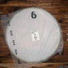 BRITISH DRUM COMPANY 22" POWERSTROKE 3 ULTRA WHITE BASS DRUM LOGO HEAD