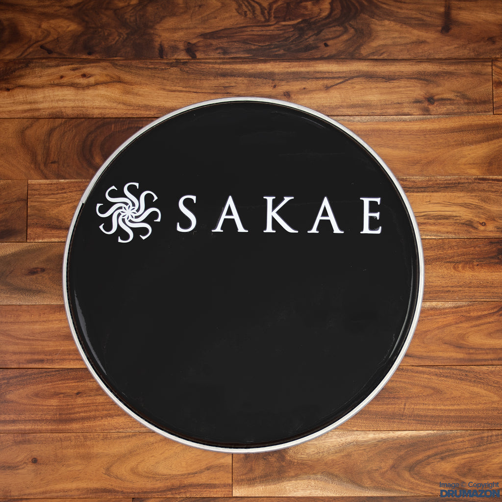 SAKAE 16" PAC-D STYLE BASS DRUM LOGO HEAD  / NEW OLD STOCK