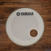 YAMAHA 18" P3 SMOOTH WHITE BASS DRUM LOGO HEAD / EX-DEMO