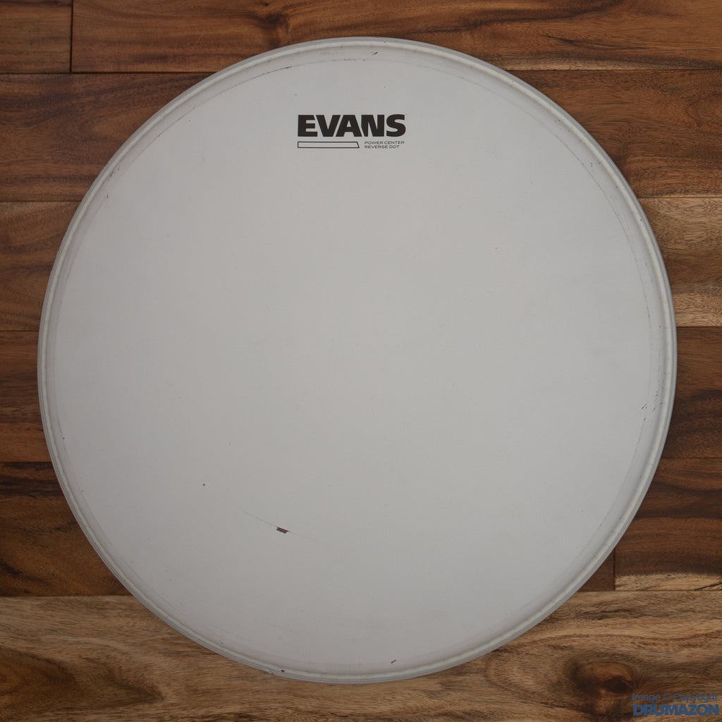 EVANS 14" POWER CENTRE REVERSE DOT COATED DRUM HEAD / OUT OF BOX STOCK