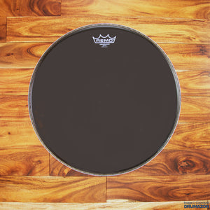 REMO 16" AMBASSADOR EBONY TOM HEAD / OUT OF BOX STOCK