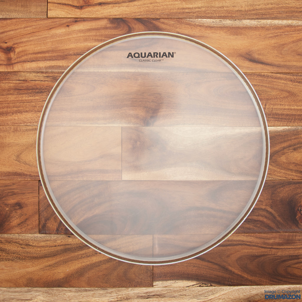 AQUARIAN 12" CLASSIC CLEAR DRUM HEAD