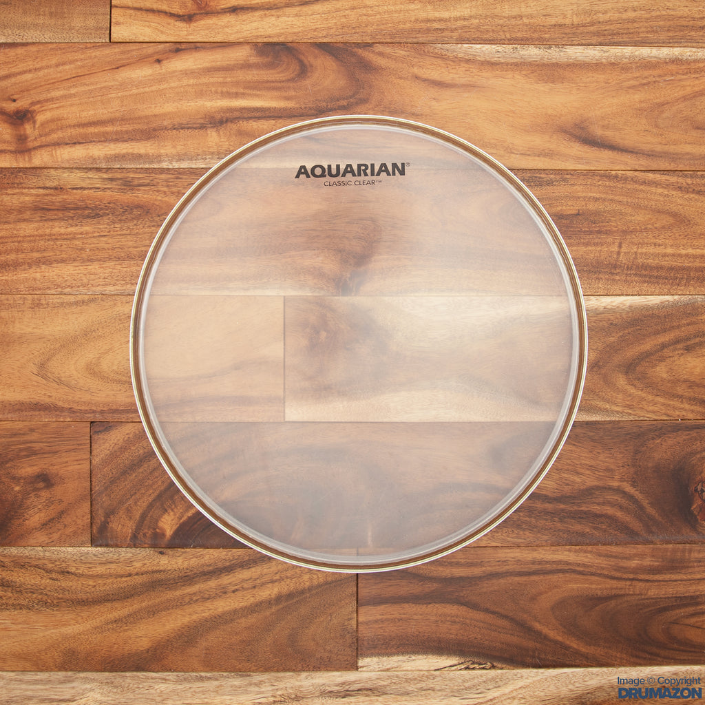 AQUARIAN 10" CLASSIC CLEAR DRUM HEAD