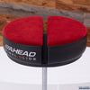 AHEAD SPINAL G ROUND TOP DRUM THRONE WITH 3 LEG BASE, RED