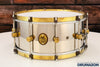 A&F 14 X 6.5 NICKEL OVER BRASS SNARE DRUM WITH 2 INTERNAL SNARES (PRE-LOVED)