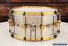 A&F 14 X 6.5 NICKEL OVER BRASS SNARE DRUM WITH 2 INTERNAL SNARES (PRE-LOVED)