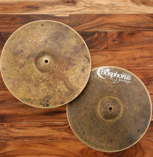 BOSPHORUS 14" MASTER VINTAGE SERIES HI-HAT CYMBALS (PRE-LOVED)