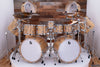 BRITISH DRUM COMPANY LEGEND SE SPECIAL EDITION, 17 PIECE DRUM KIT, SPALTED BEECH, (PRE-LOVED)