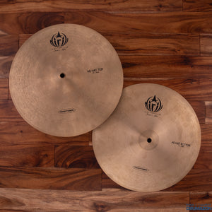 DIRIL 14" TRADITIONAL HI-HAT CYMBALS (PAIR) (PRE-LOVED)