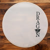 DRAGON 22" SMOOTH WHITE BASS DRUM LOGO HEAD