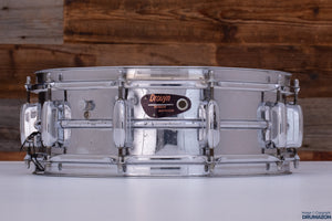 DROUYN 14 X 5 S100 CHROME METAL SNARE DRUM (PRE-LOVED)