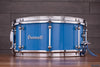 DUNNETT 14 X 6.5 CARBON STEEL SNARE DRUM CERA BLUE (PRE-LOVED)