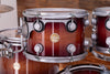 DW DRUM WORKSHOP 30TH ANNIVERSARY TIMELESS TIMBRE BIRCH 4 PIECE DRUM KIT PURPLE MAGENTA BURST