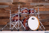 DW DRUM WORKSHOP 30TH ANNIVERSARY TIMELESS TIMBRE BIRCH 4 PIECE DRUM KIT PURPLE MAGENTA BURST