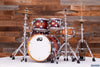 DW DRUM WORKSHOP 30TH ANNIVERSARY TIMELESS TIMBRE BIRCH 4 PIECE DRUM KIT PURPLE MAGENTA BURST