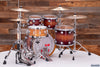 DW DRUM WORKSHOP 30TH ANNIVERSARY TIMELESS TIMBRE BIRCH 4 PIECE DRUM KIT PURPLE MAGENTA BURST