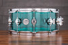 DW 14 X 6.5 DESIGN SERIES ACRYLIC SNARE DRUM, SEA GLASS (PRE-LOVED)