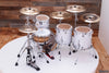 DW (DRUM WORKSHOP) COLLECTORS SERIES II, 4 PIECE DRUM KIT, WHITE MARINE PEARL, (PRE-LOVED)