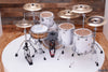 DW (DRUM WORKSHOP) COLLECTORS SERIES II, 4 PIECE DRUM KIT, WHITE MARINE PEARL, (PRE-LOVED)