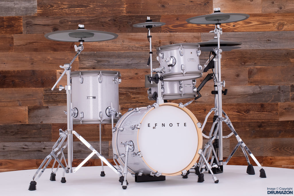 EFNOTE 5 ELECTRONIC DRUM KIT, WHITE SPARKLE