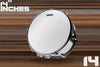 EVANS G1 COATED TOM BATTER, TOM RESONANT, SNARE BATTER DRUM HEAD (SIZES 14" TO 16") UNBOXED STOCK