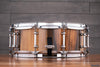 EVETTS 14 X 5 TASMANIAN BLACKWOOD SNARE DRUM, BLACKHEART SASSAFRAS VERTICAL GLOSS VENEER