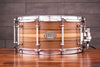 EVETTS 14 X 6.5 JARRAH SNARE DRUM, BLACKHEART SASSAFRAS SMOOTH SATIN VENEER