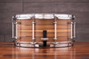 EVETTS 14 X 6.5 JARRAH SNARE DRUM, BLACKHEART SASSAFRAS SMOOTH SATIN VENEER