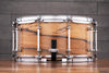 EVETTS 14 X 6.5 SPOTTED GUM SNARE DRUM, BLACKHEART SASSAFRAS SMOOTH SATIN VENEER