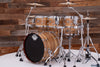 EVETTS JARRAH SHELL 6 PIECE DRUM KIT, BLACKHEART SASSAFRAS SMOOTH SATIN VENEER