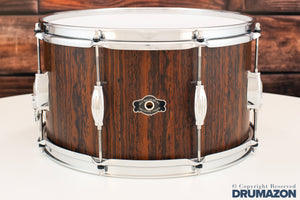 GEORGE H. WAY 14 X 8 TRADITION WALNUT SNARE DRUM, CORDIA (PRE-LOVED)