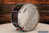 GRETSCH 13 X 7 NEW CLASSIC 10 PLY MAPLE SNARE DRUM, BURGUNDY SPARKLE (PRE-LOVED)