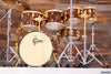 GRETSCH CENTENNIAL DRUM KIT, 7 PIECES, NO.79, CARPATHIAN ELM BURR, GOLD FITTINGS (PRE-LOVED)