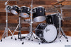 GRETSCH USA CUSTOM 7 PIECE PHIL COLLINS REPLICA CONCERT TOM DRUM KIT, NITRON BLACK (PRE-LOVED)