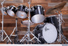 GRETSCH USA CUSTOM 7 PIECE PHIL COLLINS REPLICA CONCERT TOM DRUM KIT, NITRON BLACK (PRE-LOVED)