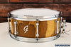 GROOVE DRUM CO. 14 X 6 G SERIES BEECH SNARE DRUM, LAUREL BURL LTD EDITION (PRE-LOVED)