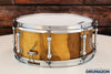 GROOVE DRUM CO. 14 X 6 G SERIES BEECH SNARE DRUM, LAUREL BURL LTD EDITION (PRE-LOVED)