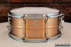 GROOVE DRUM CO. 14 X 6.5 BRONZE SNARE DRUM (PRE-LOVED)