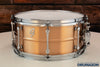 GROOVE DRUM CO. 14 X 6.5 BRONZE SNARE DRUM (PRE-LOVED)