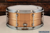 GROOVE DRUM CO. 14 X 6.5 BRONZE SNARE DRUM (PRE-LOVED)