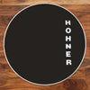 HOHNER 22" BLACK BASS DRUM LOGO HEAD