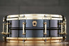 LUDWIG 14 X 5 LB416BT BLACK BEAUTY SNARE DRUM, BRASS SHELL, BRASS FITTINGS