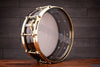 LUDWIG 14 X 5 LB416BT BLACK BEAUTY SNARE DRUM, BRASS SHELL, BRASS FITTINGS