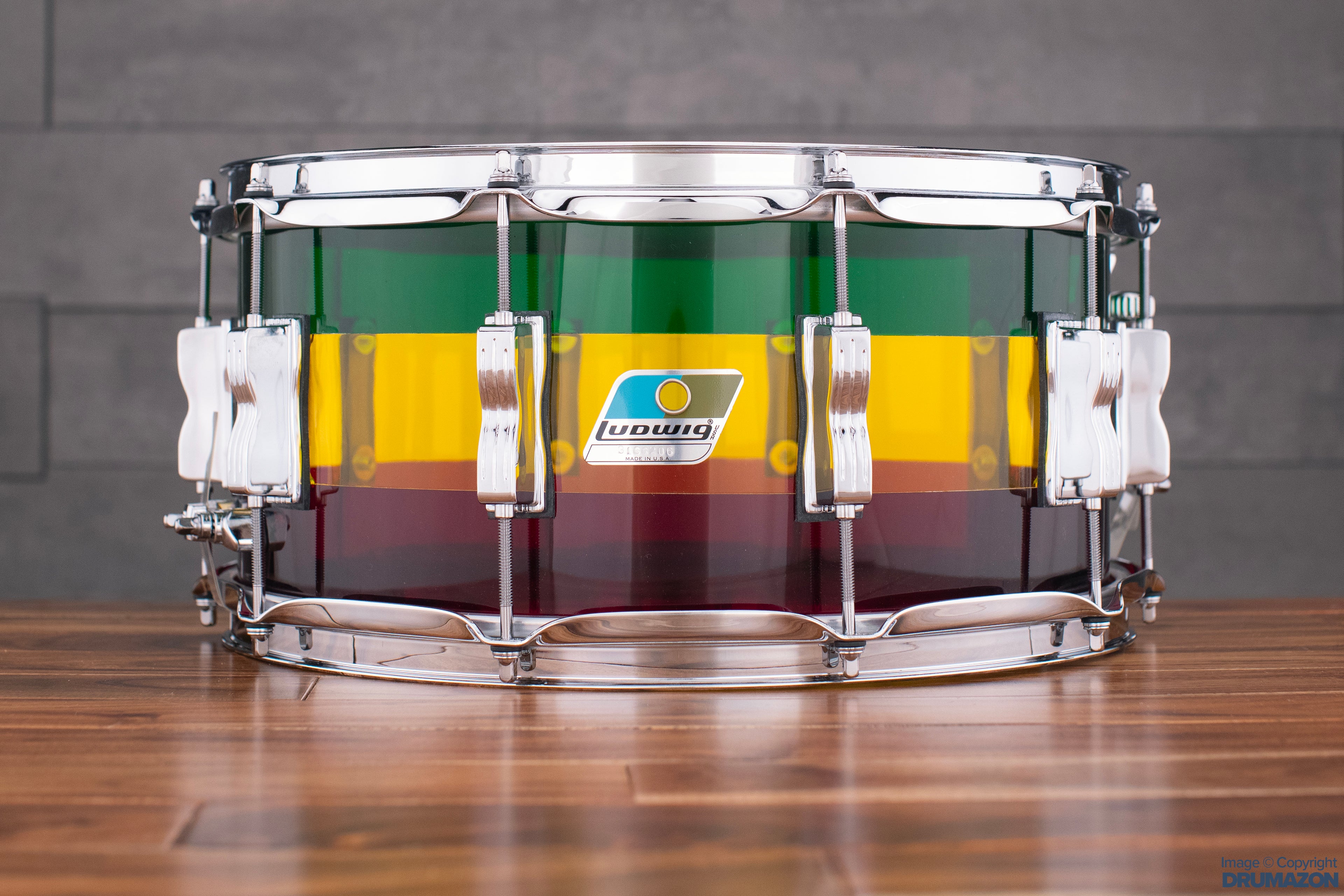 LUDWIG 14 X 6,5 VISTALITE SNARETRUMMALUDWIG 14 X 6,5 VISTALITE SNARETRUMMA  